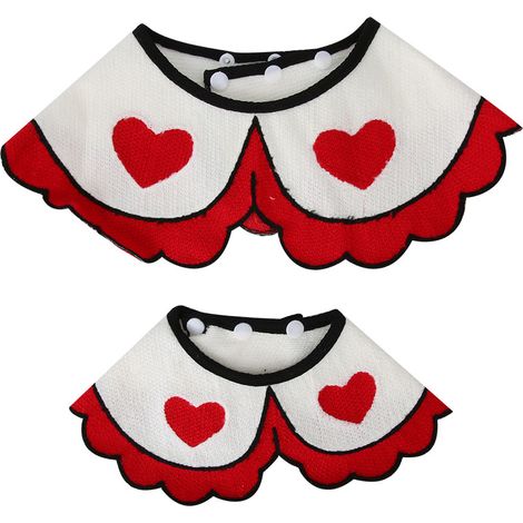 Bavoir Tricoté Pour Chien Et Chat - Coton Respirant Doux - Usage Quotidien Fête Mariage - Lot De 2 Tailles S Et L (1/5)