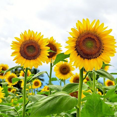 Graines de Tournesol à Planter 500 – Fleur Soleil, Jardin Extérieur, Idée Cadeau Jardin (1/5)