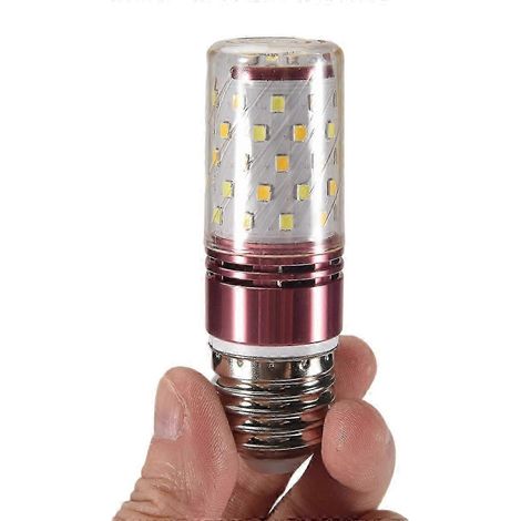 Lampe LED SMD intégrée de type maïs, disponible en 3 températures de couleur (blanc chaud), haute luminosité et économie d'énergie. Alimentation : AC85V - 265VWHBYV. (1/4)