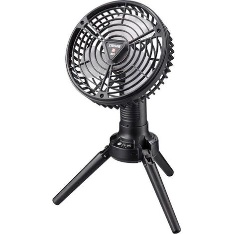 Mini ventilateur trépied LED rechargeable 10400 mAh, petit ventilateur rafraîchissant pour table de bureau
