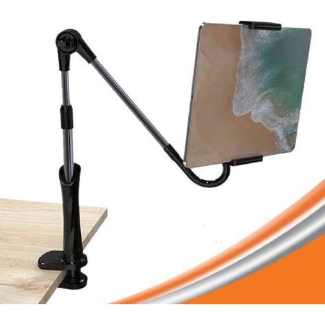 Trade Shop - UNIVERSAL-TISCHSTÄNDER VERSTELLBAR FÜR TABLET-PC-SMARTPHONE ZM2828 - (1/5)