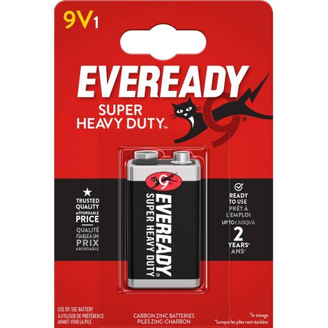 Eveready SHD Batteria da 9 V Zinco carbone 9 V 1 pz. (1/2)