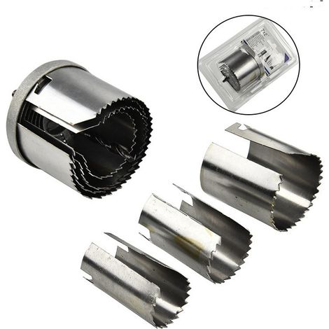 Scie Cloche Multi-lames Ø 25-63 mm 7pcs (1/4)