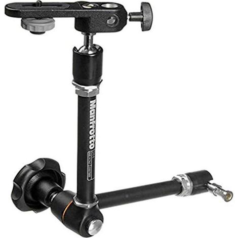 Manfrotto 244 Magic Arm Braccio e Staffa, Nero (1/4)
