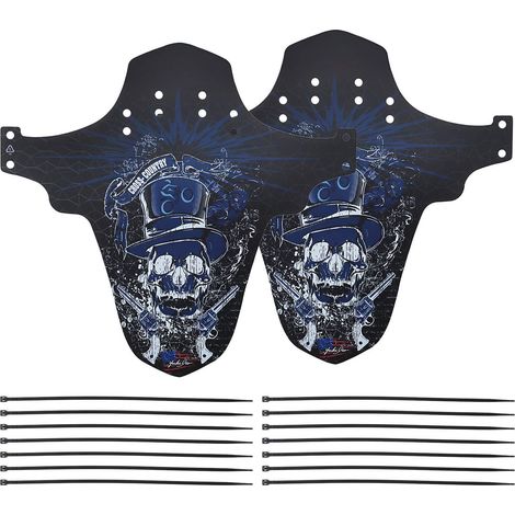 Garde-boue VTT Avant et Arrière, Protection contre la Boue pour Vélo 26", 27.5", 29" - Pack de 2 (1/5)