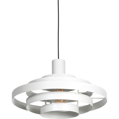 Suspension - blanc - Halo Cirque - plastique métal - Ø 50cm - E27 (1/5)