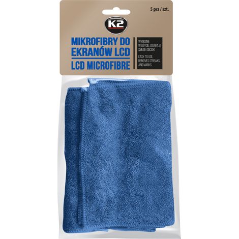 021946 K2 K711 Microfibre per schermi LCD, 5 pezzi (1/4)
