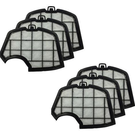 6 Stück Ersatzfilter für Vorwerk Kobold Motorschutz VK150 VK140