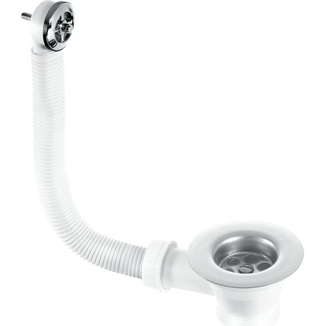 McAlpine FSW2P Sink Combined Waste and Overflow - Nut and Bolt Overflow Connection (1/5)