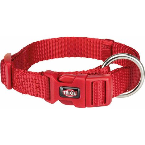 Trixie Collar NEW Premium, S-M, 30-45 cm/15 mm, Rojo (1/5)