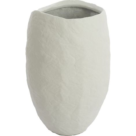 Light & Living Vase TINGRI aus Stein in Cremefarbe - Ø39x58 cm