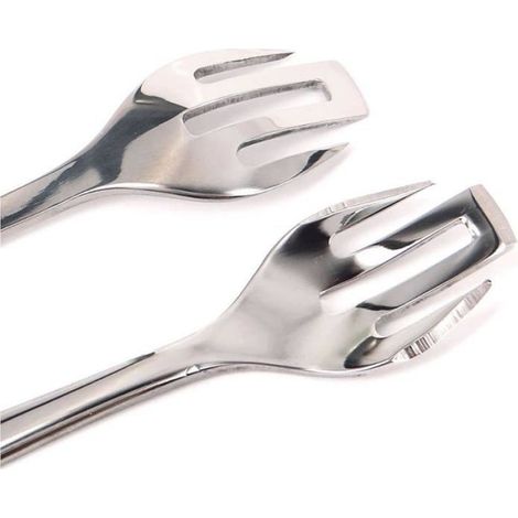 Ensemble de 6 - Fourchette à Huitres - Avec Dent de Section - Inox 18/10 (1/2)