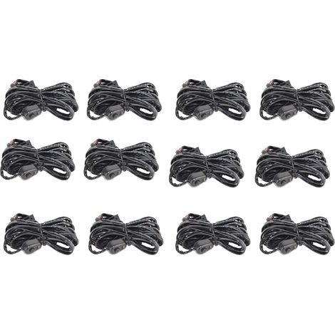 Cablaggio, compatibilità DC 12V-24V, capacità di corrente 30A-40A, fusibile sostituibile da 30A, lunghezza del cablaggio fino a 2,5 m, relè per autoveicoli (1/3)