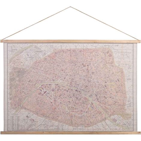 Lienzo pergamino de tela impresa 125x86x2 cm (1/5)