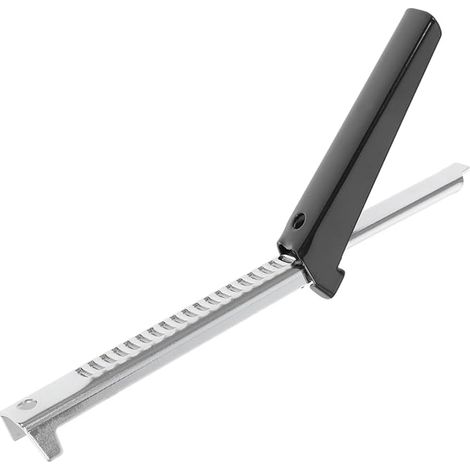 Verstellbarer Flaschen- und Gläseröffner, ergonomischer, rutschfester Griff, multifunktionales Edelstahlwerkzeug für Küche und Reisen (1/5)