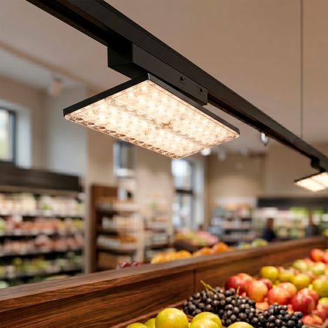 Foco Led Para Carril Market Negro 30W CCT