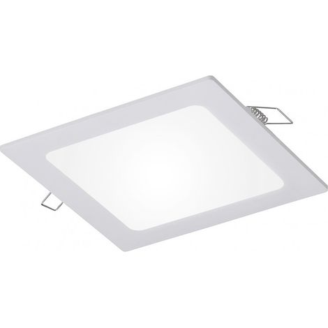 Pannello led incasso quadrato slim plafoniera 24 watt cct tre colorazione di luce fredda calda naturale selezionabile (1/5)