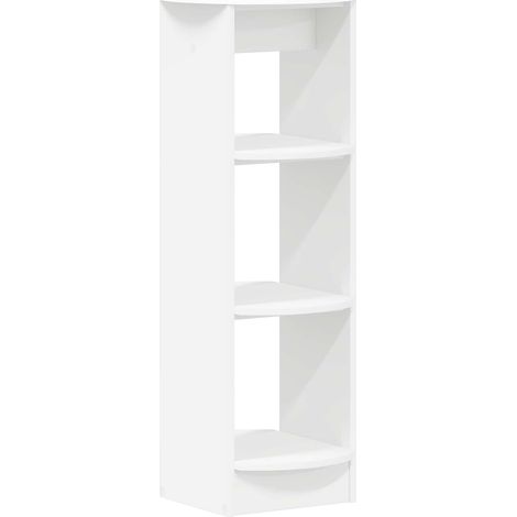 Seitenschrank Weiß 40 x 40 x 100 cm Holzwerkstoff