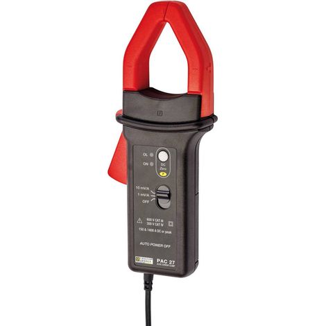 Chauvin Arnoux PAC 27 Adaptateur de pince ampèremétrique Gamme de mesure A/AC: 0.5 - 1000 A Plage de mesure A/DC: 0.5 - 1400 A Q287792 (1/3)