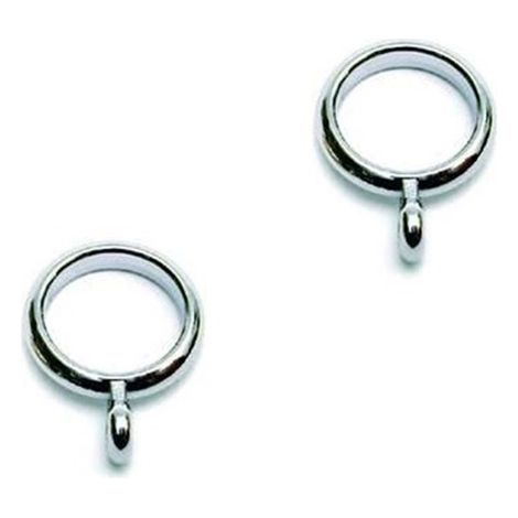 ANELLO TENDA CROMO - BASTONE DA MM 10 -- CA 523 -- PZ 6 (1/5)