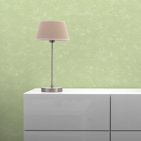 A.S. Création Einzelblatt 789334 Vliestapete Uni / Einfarbig 10.05 x 0.53 m Grün Wohnzimmer Schlafzimmer Büro