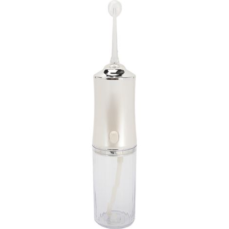 Nettoyeur dentaire électrique portable blancheur 3 modes 8 embouts réservoir 220ml blanchiment intelligent soin bucco-dentaire hygiène dentaire appareil rechargeable (1/5)
