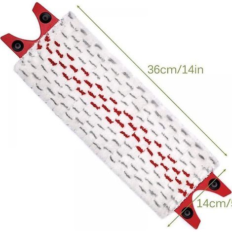 Confezione da 4 panni di ricambio in microfibra per Vileda EasyWring Ultramax e secchi spray da 1-2 litri – elevata capacità di assorbimento, lavabili.