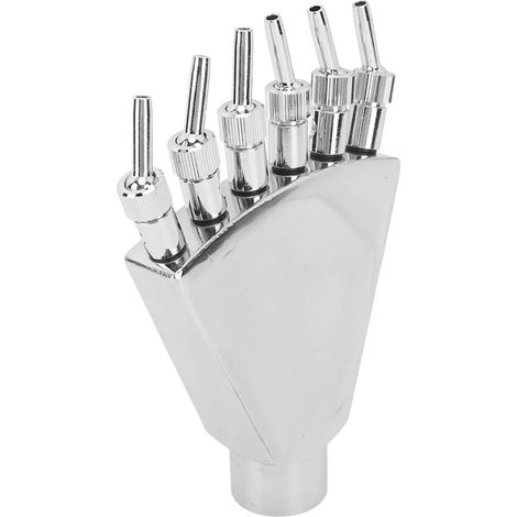 Buse de fontaine G1 en acier inoxydable, tête d'arrosage réglable pour jardin, pulvérisation dynamique (1/5)