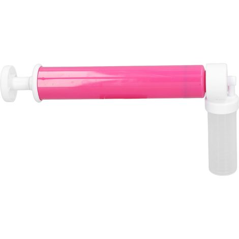 Manuelle Kuchenspritzpistole, Farbpulver, Gebäckdekorationswerkzeug, rosa Sprühset, Backutensil (1/5)