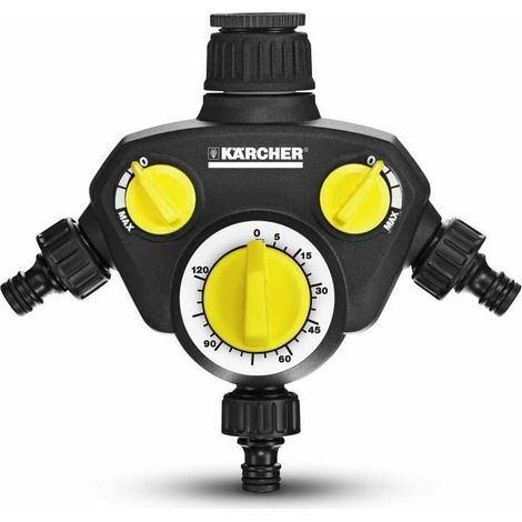 Kärcher WT 2.000 Negro, Amarillo Temporizador de riego mecánico (1/2)