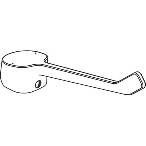 Leva clinica lunga in metallo serie Base B961381AA