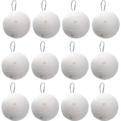 18 boules de neige de Noël