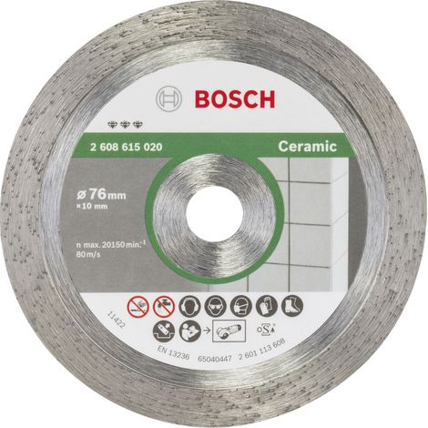 Bosch Trennscheibe Diamant für Ceramic 76 mm für GWS 10,8-76 / 12V-76 ( 2608615020 )
