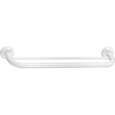 Porte-serviettes 2 barres pour sanitaire Triolo acier époxy - PELLET