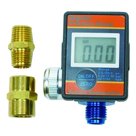 Bgs Regulador de presión para compresor 0,275-11 bar