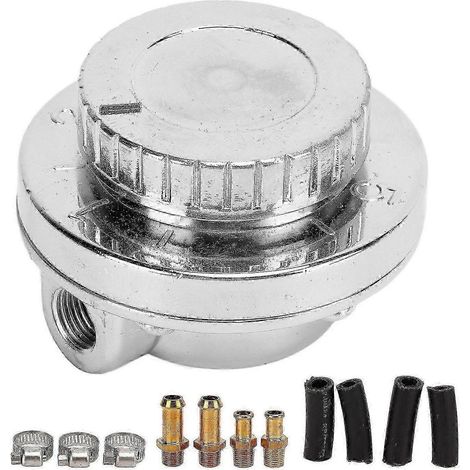 Kit de régulateur de pression de carburant réglable universel compatible avec les moteurs à carburateur (1/4)