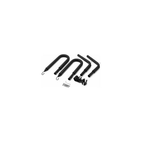 Porte-vélos aluminium pour planche de surf – Charge maximale 15kg – Installation facile sur tige de selle – Compatible tous vélos (1/5)