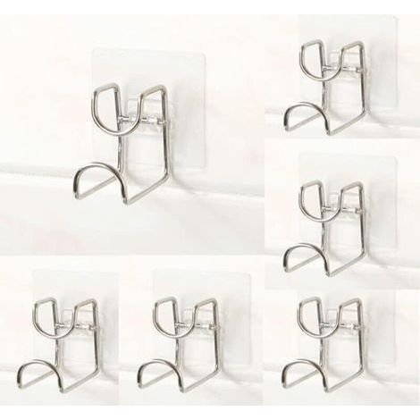Lot de 6 lavabos muraux transparents (1/5)