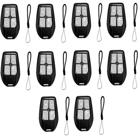 Universelle Fernbedienung für Klimaanlagen X900, kompatibel mit allen gängigen Marken und Modellen von Klimaanlagen, 10er-Pack (1/4)