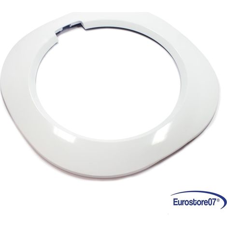 CORNICE ANTERIORE BIANCA PER OBLÒ LAVATRICE ARISTON INDESIT C00035765 ORIGINALE (1/3)