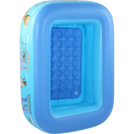 Grande piscine gonflable pour jouer dans l'eau en été, baignoire rafraîchissante pour bébés, jeunes enfants et adultes (1/5)