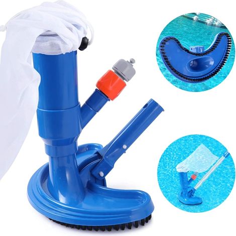 Cabeza De Aspirador Para Piscina - 25,7 Cm - Compatible Con Mango Telescópico Estándar - Abs Y Nylon - 400 G (1/5)