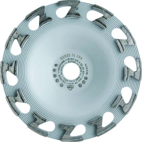 Plateau de surfaçage diamant SHOXX PL ZU5 - Ø 180 mm - SAMEDIA
