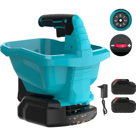 Épandeur de graines, fonctionnement électrique, conception légère, 3.3L (1/2)