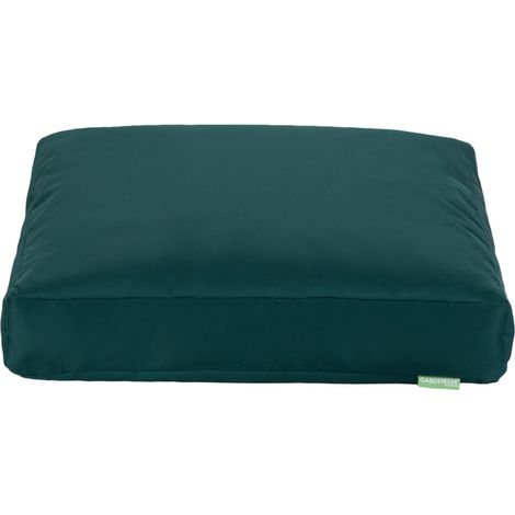 Gardenista - Cuscino per esterni, cuscini da pavimento resistenti all'acqua per giardino, 60x60x10 cm comodo cuscino per sedia da giardino - Verde (1/4)