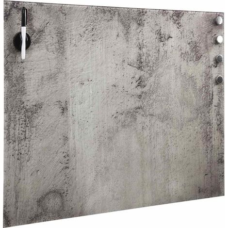 Maison Exclusive - Lavagna Magnetica a Parete in Vetro 50x50 cm (1/5)