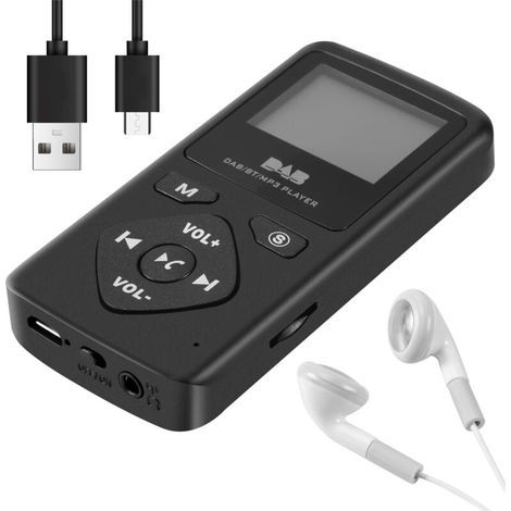 Radio digital / Bluetooth 4.0 Auriculares portátiles de bolsillo FM Mini MP3 Micro-USB para (1/4)