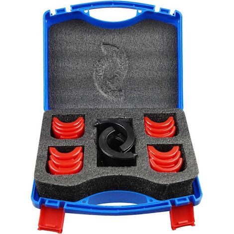 Kit d'outils universel pour joint de fourche de moto - Noir et rouge (1/5)