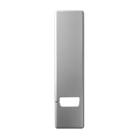PLACCA AVVOLGITORE INCASSO UNIVERSALE - ABS GRIGIO SATINATO MM 65X250- 5 pezzi