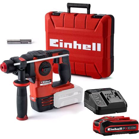 Einhell Professional PXC 18v Herocco 18/20 Brushless 4 Function SDS Drill + 4Ah (1/5)